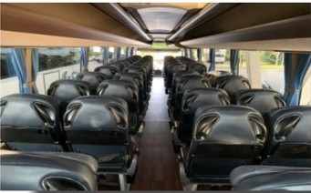 Interni posteriori dell’Iveco Magelys Pro